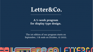 Letter&Co., el curso de diseño tipográfico de Martina Flor